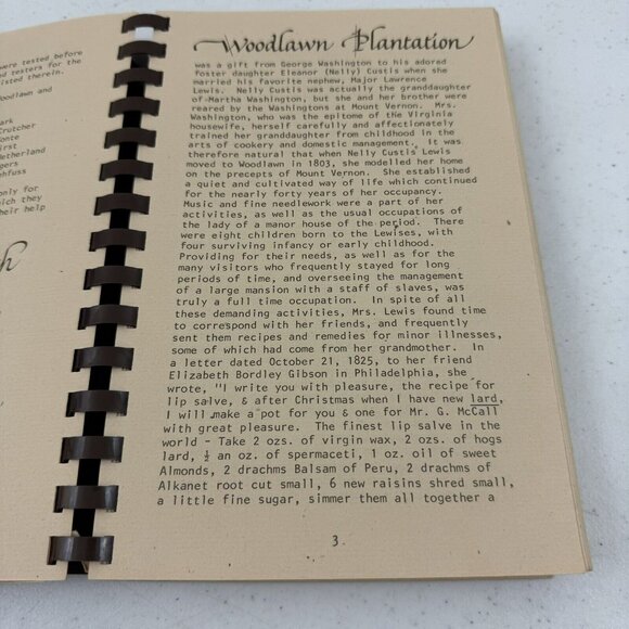 Woodlawn Plantation Cook Book 1979 Nelly’s Needlers Great Collection Of Recipes - Picture 6 of 13